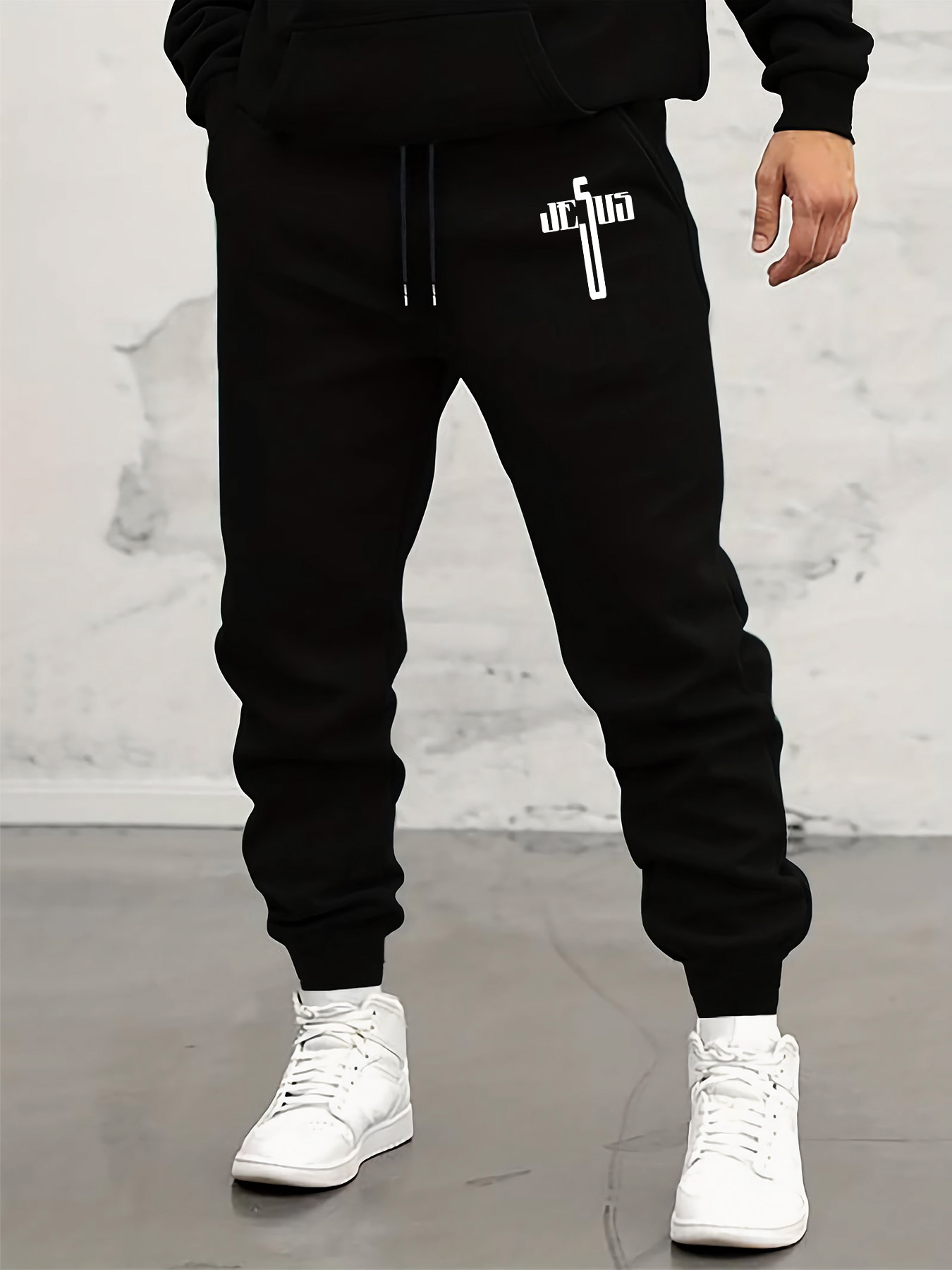 Faith‑themed Jesus Cross Lette - Crossfit Gear Men 评论和价格