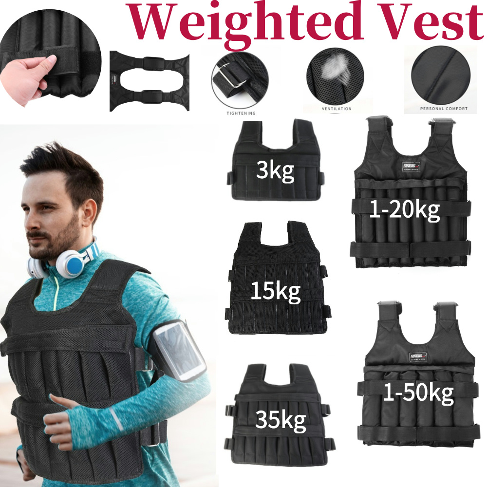 3/15/35kg Workout Weight Jacke - Crossfit Vest 评论和价格