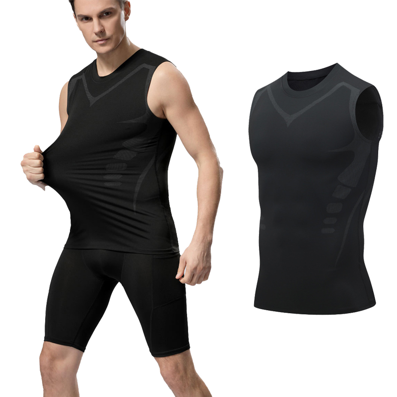 Compression Tank Top Men Gym S - Crossfit Vest 评论和价格